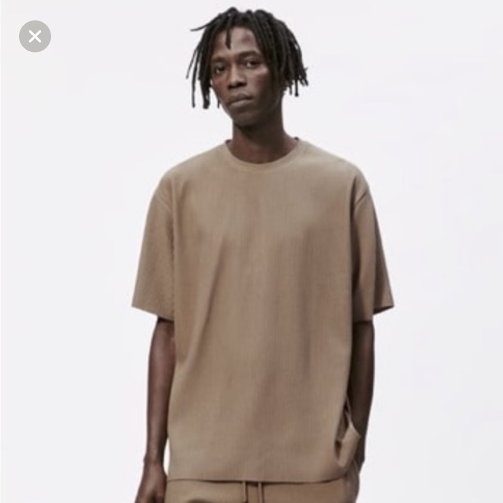Zara OTTOMAN KNIT T-SHIRT - Picture 5 of 5